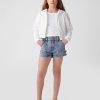 Kids High-Rise Denim Shorts