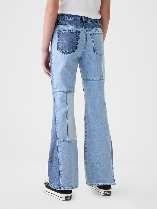 Kids High Rise Patchwork ’70s Flare Jeans Kids High Rise Patchwork ’70s Flare Jeans