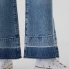 Kids High Rise Stride Wide-Leg Ankle Jeans