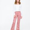 Kids High Rise Velvet '70s Flare Jeans