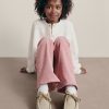 Kids High Rise Velvet '70s Flare Jeans