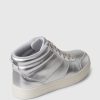 Kids High-Top Metallic Sneakers