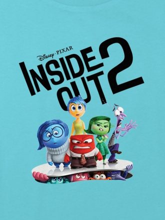 Kids Inside Out 2 Logo Graphic Boxy Crop Tee