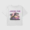 Kids Jurassic Park Graphic Boxy Crop Tee