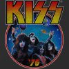 Kids KISS 76 Graphic Boxy Crop Tee