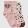 Kids Leopard Crew Socks (3-Pack) Kids Leopard Crew Socks (3-Pack)