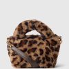 Kids Leopard Faux Fur Crossbody Bag