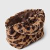 Kids Leopard Faux Fur Crossbody Bag