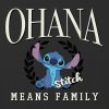 Kids Lilo and Stitch Ohana Means Family Graphic Boxy Crop Tee