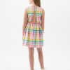 Kids Linen-Cotton Cutout Dress