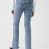 Kids Low Rise Belted Boot Jeans