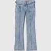 Kids Low Rise Belted Boot Jeans