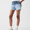 Kids Low Rise Denim Shorts