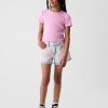 Kids Low Rise Denim Shorts