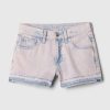 Kids Low Rise Denim Shorts