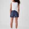 Kids Low Rise Stride Cargo Denim Shorts