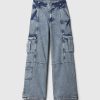 Kids Low Rise Stride Cargo Jeans