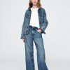 Kids Low Rise Stride Wide-Leg Jeans