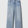 Kids Low Rise Stride Wide-Leg Jeans