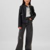 Kids Low Rise Stride Wide-Leg Jeans