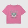 Kids Malibu Tennis Club Graphic Boxy Crop Tee