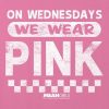 Kids Mean Girls On Wednesdays We Wear Pink Graphic Boxy Crop Tee