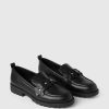 Kids Metallic Loafers
