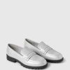 Kids Metallic Loafers