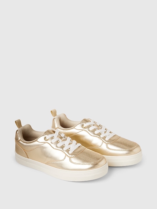 Kids Metallic Sneakers Kids Metallic Sneakers