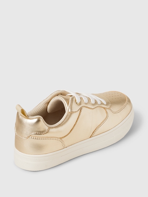 Kids Metallic Sneakers Kids Metallic Sneakers