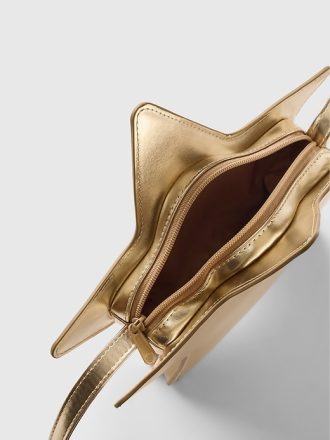 Kids Metallic Star Crossbody Bag