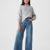 Kids Mid Rise Baggy Jeans