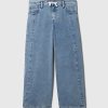 Kids Mid Rise Baggy Jeans