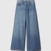 Kids Mid Rise Baggy Jeans