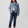 Kids Mid Rise Girlfriend Jeans
