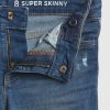 Kids Mid Rise Super Skinny Jeans