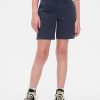 Kids Mid Rise Uniform Bermuda Shorts