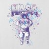 Kids NASA Pastel Astronaut Graphic Boxy Crop Tee