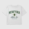 Kids New York Athletics Graphic Boxy Crop Tee
