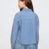 Kids Oversized Denim Shirt