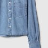 Kids Oversized Denim Shirt