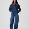 Kids Oversized Denim Western Shirt