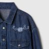 Kids Oversized Denim Western Shirt