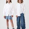 Kids Oversized Oxford Shirt