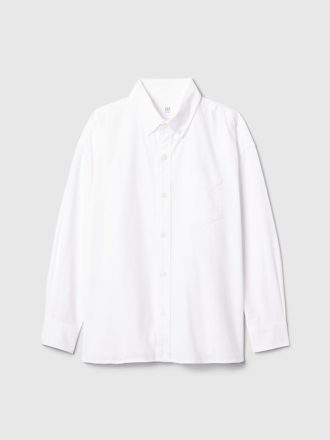 Kids Oversized Oxford Shirt