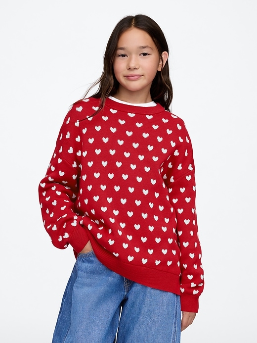 Kids Oversized Tunic Sweater Kids Oversized Tunic Sweater