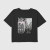 Kids Paris Photography Graphic Boxy Crop Tee