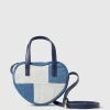 Kids Patchwork Denim Heart Bag