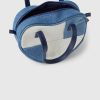 Kids Patchwork Denim Heart Bag