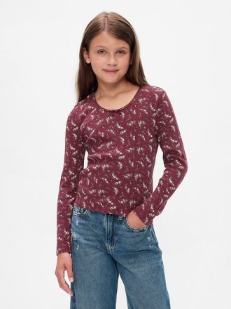 Kids Pointelle T-Shirt